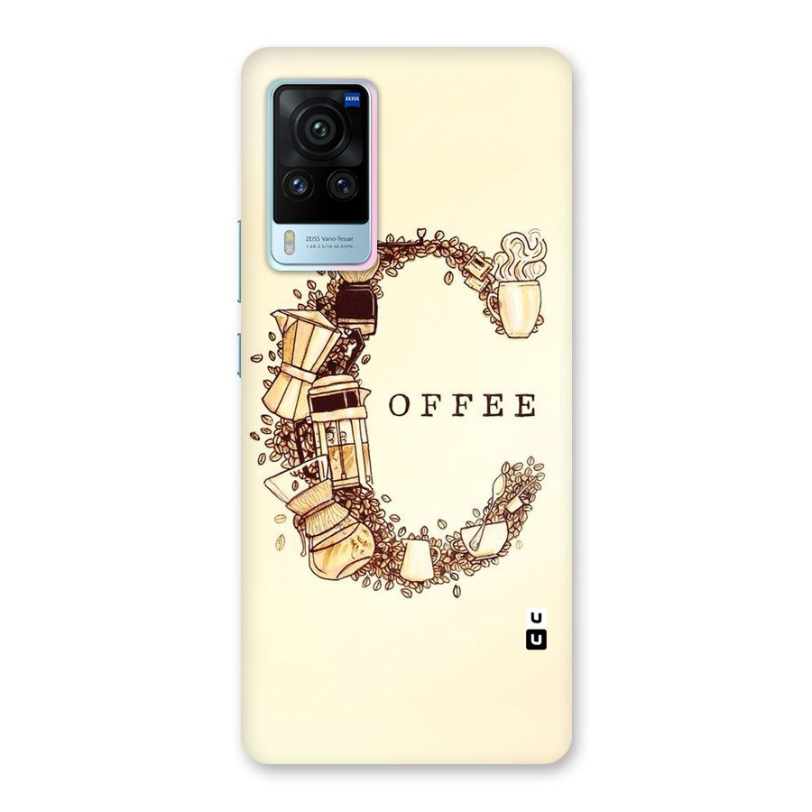 Vintage Coffee Back Case for Vivo X60 Pro