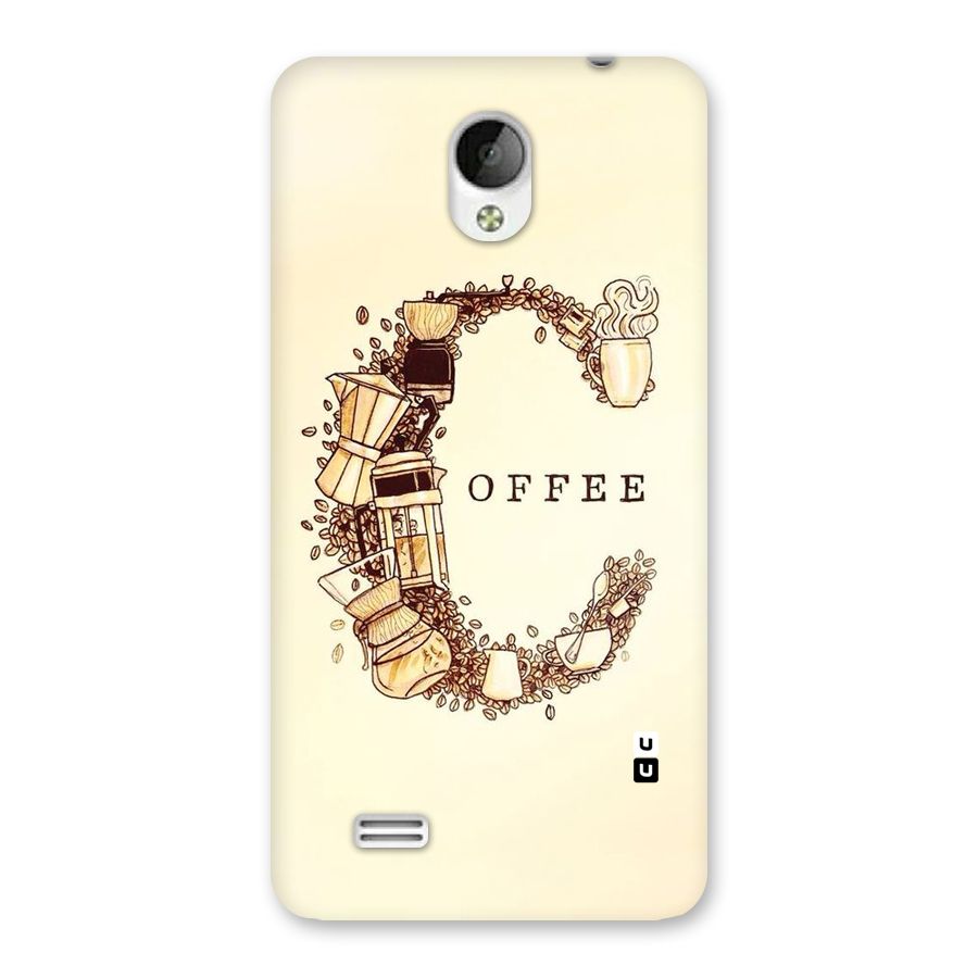 Vintage Coffee Back Case for Vivo Y21