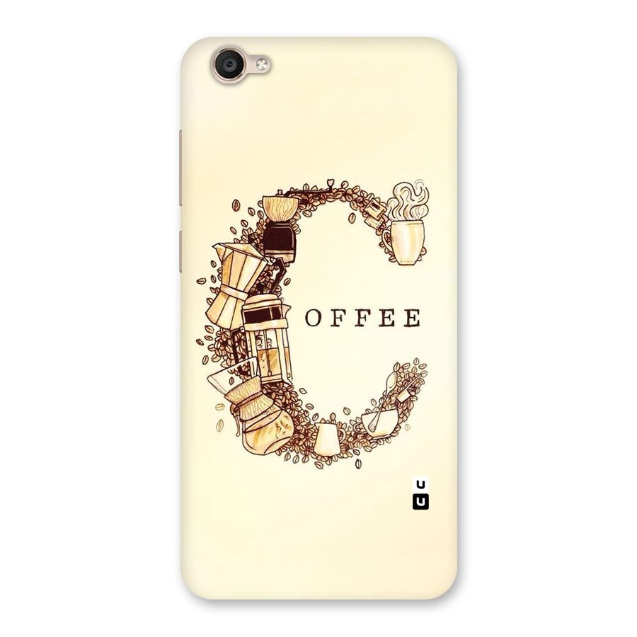 Vintage Coffee Back Case for Vivo Y55L