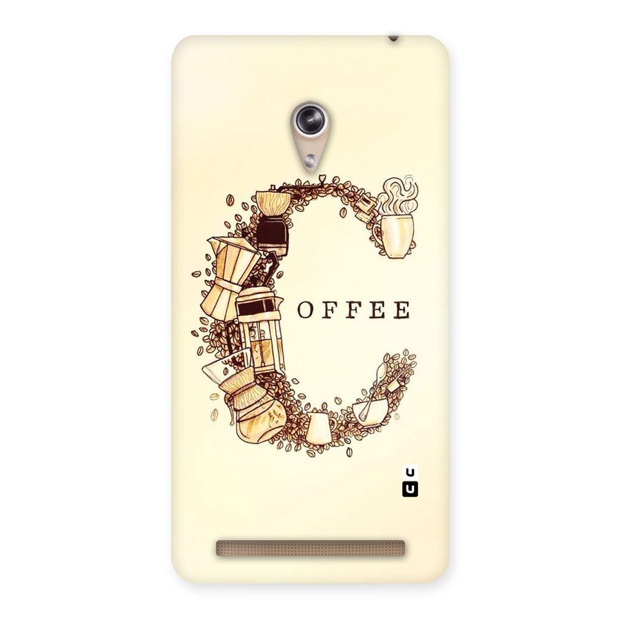 Vintage Coffee Back Case for Zenfone 6