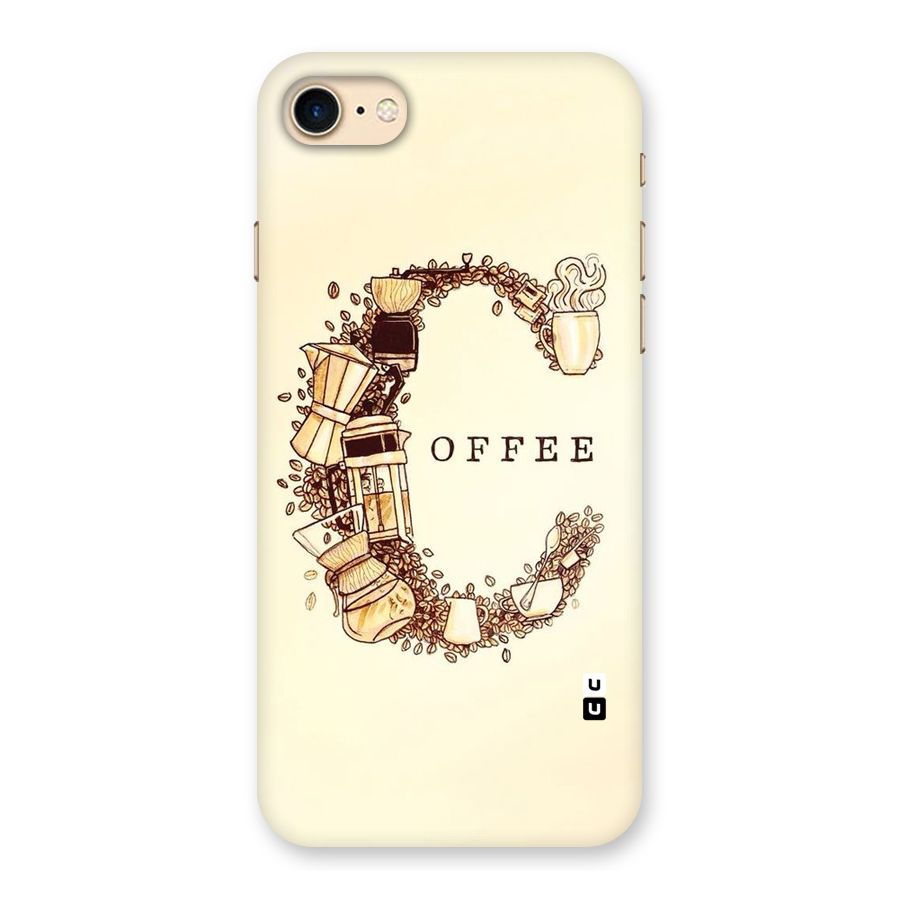 Vintage Coffee Back Case for iPhone 7