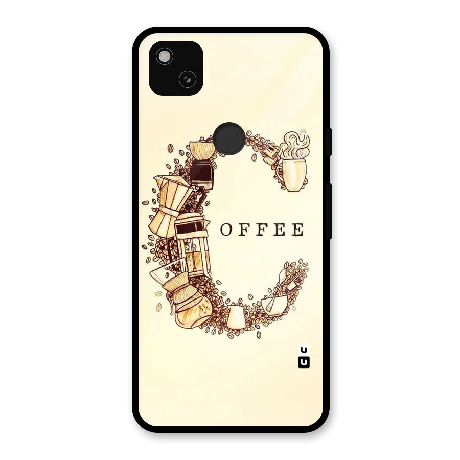 Vintage Coffee Glass Back Case for Google Pixel 4a