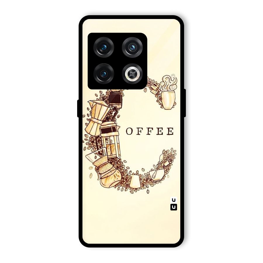 Vintage Coffee Glass Back Case for OnePlus 10 Pro 5G