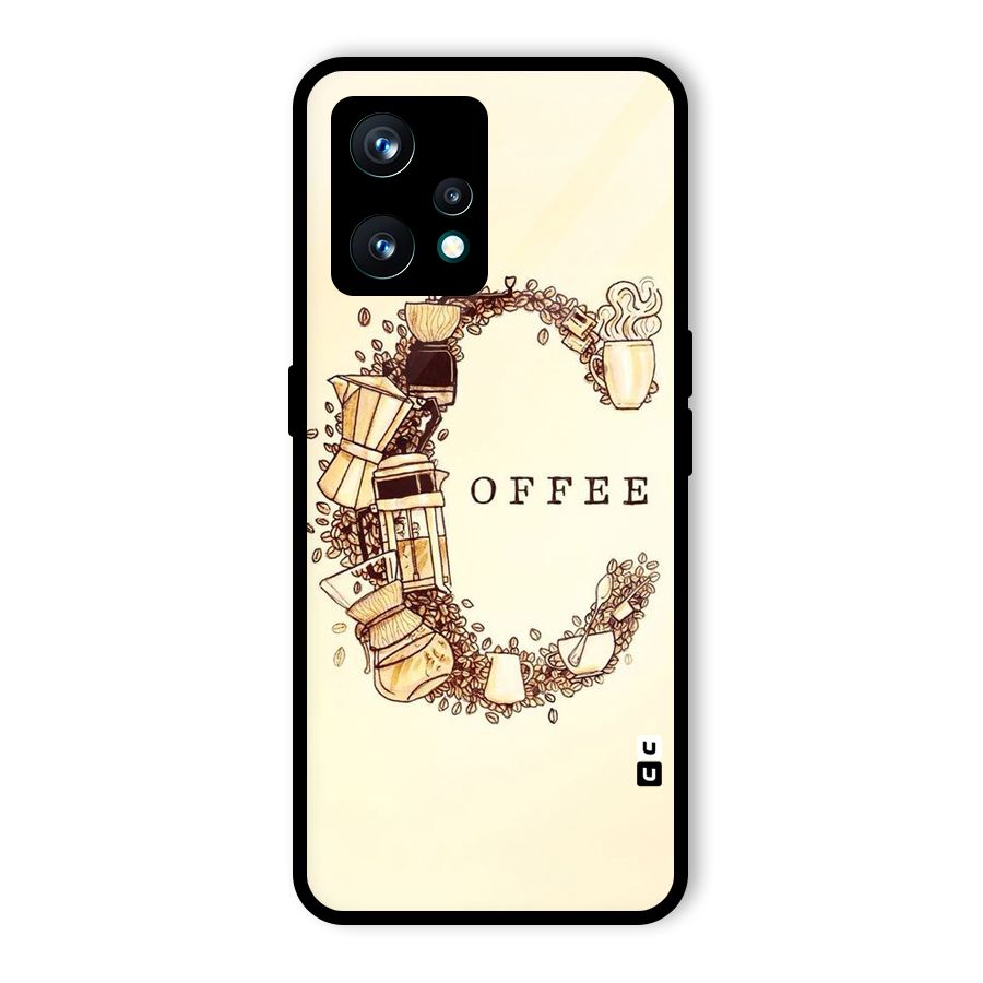 Vintage Coffee Glass Back Case for Realme 9 Pro Plus 5G