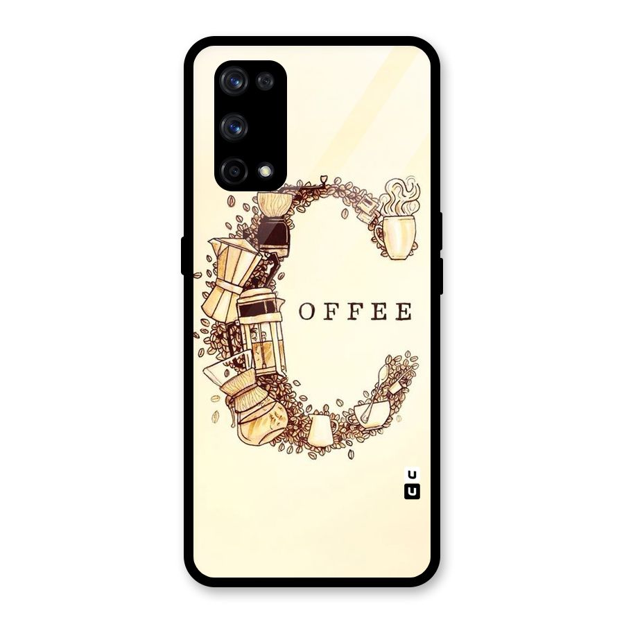 Vintage Coffee Glass Back Case for Realme X7 Pro