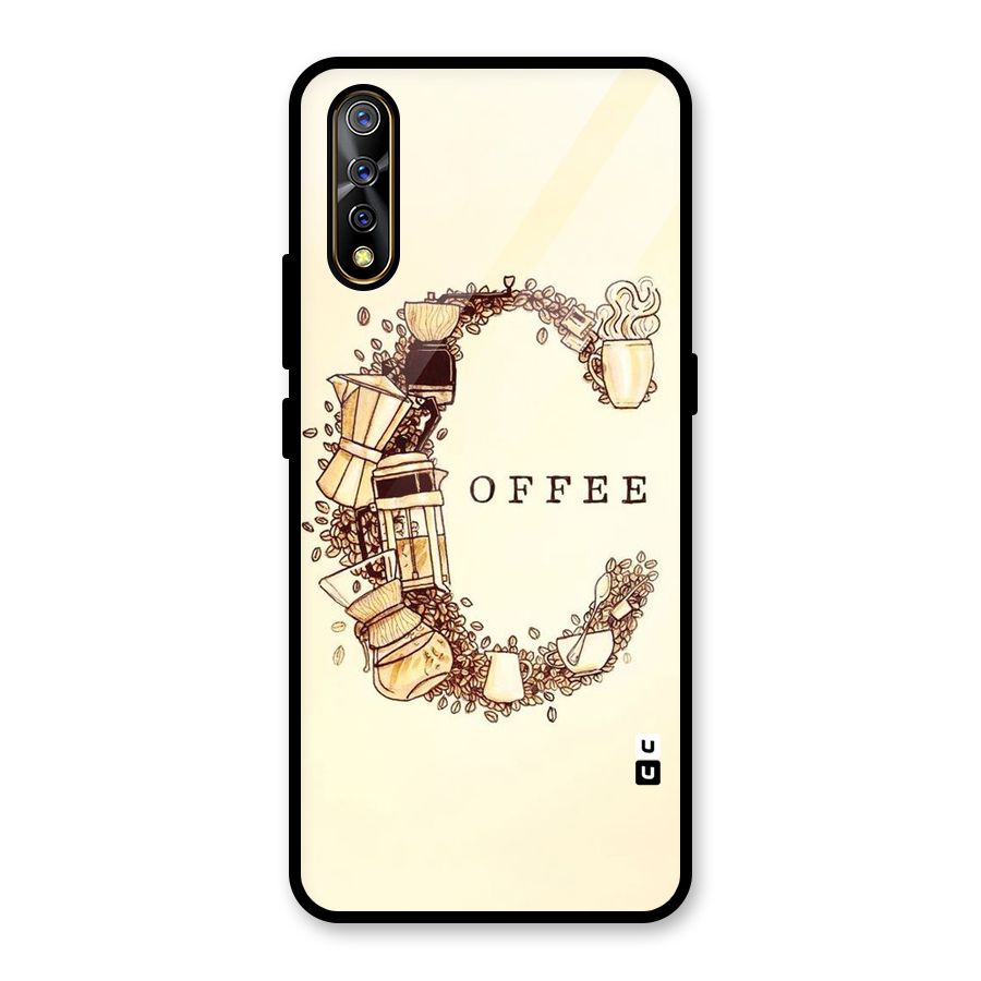 Vintage Coffee Glass Back Case for Vivo S1
