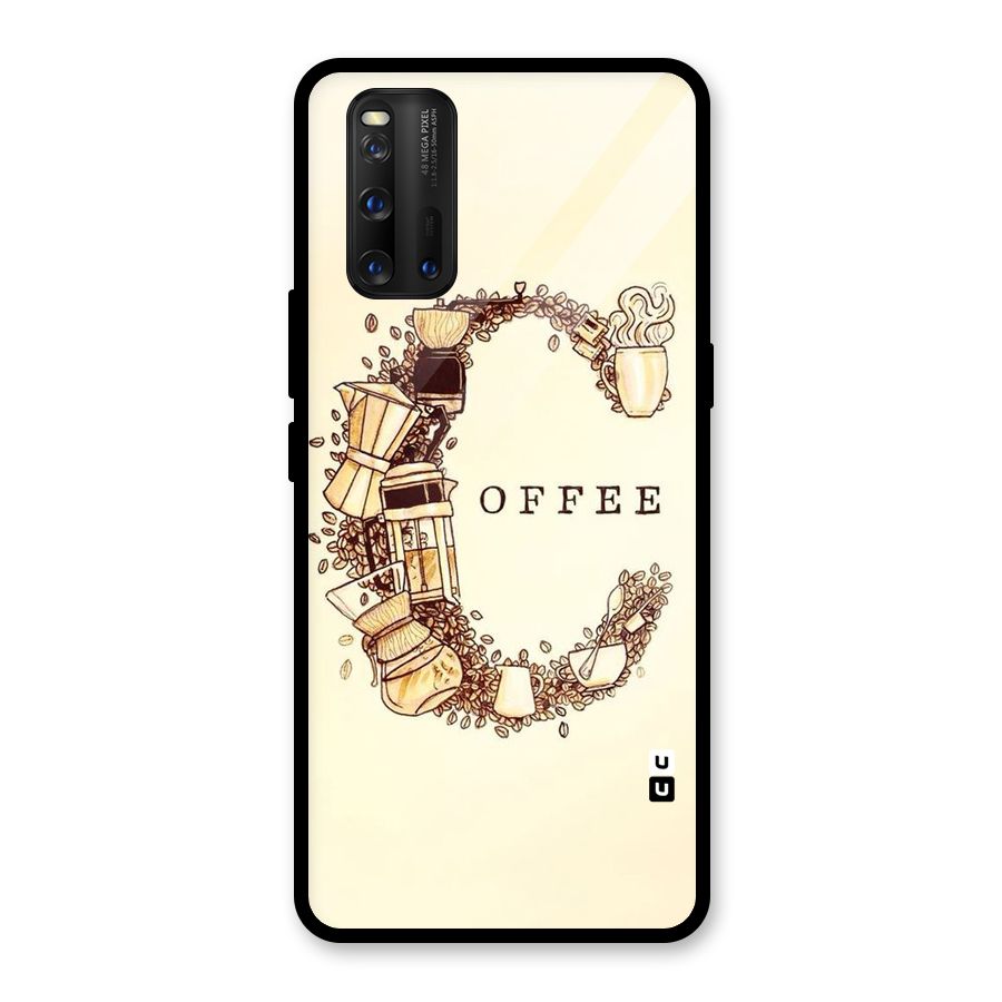 Vintage Coffee Glass Back Case for Vivo iQOO 3