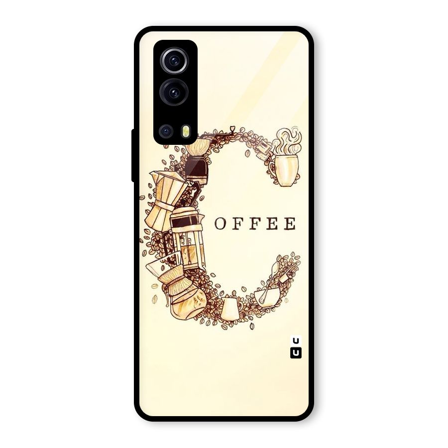 Vintage Coffee Glass Back Case for Vivo iQOO Z3