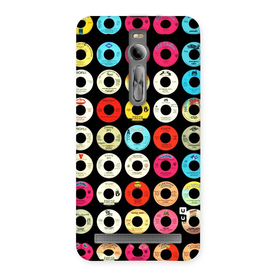 Vintage Collection CDs Back Case for Asus Zenfone 2