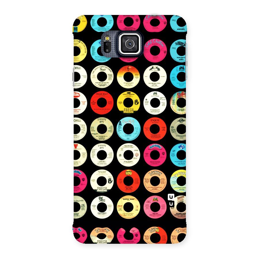 Vintage Collection CDs Back Case for Galaxy Alpha