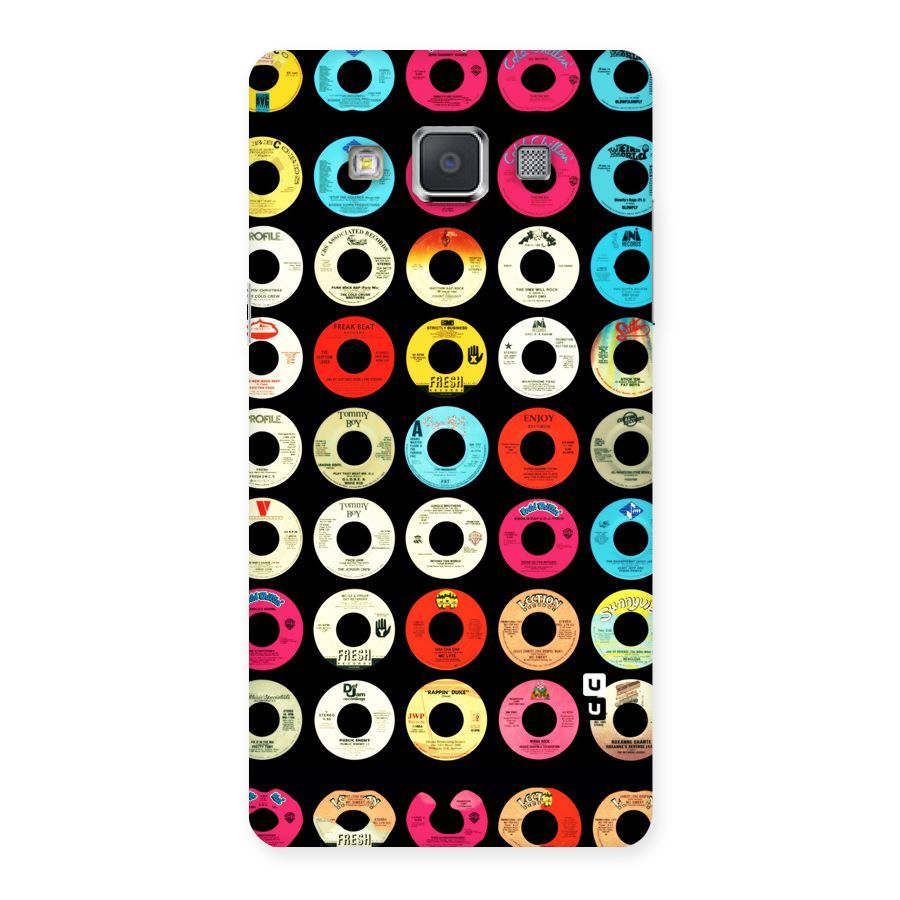 Vintage Collection CDs Back Case for Galaxy Grand 3
