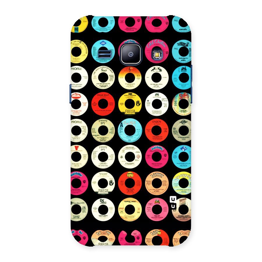 Vintage Collection CDs Back Case for Galaxy J1