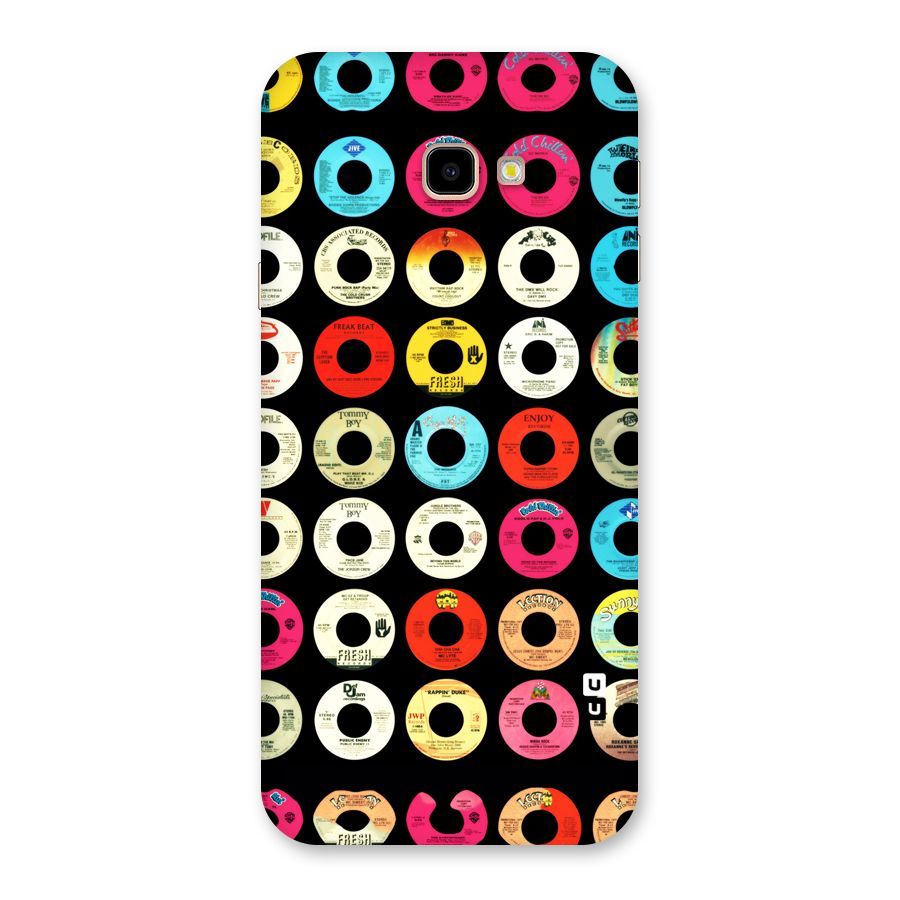 Vintage Collection CDs Back Case for Galaxy J4 Plus