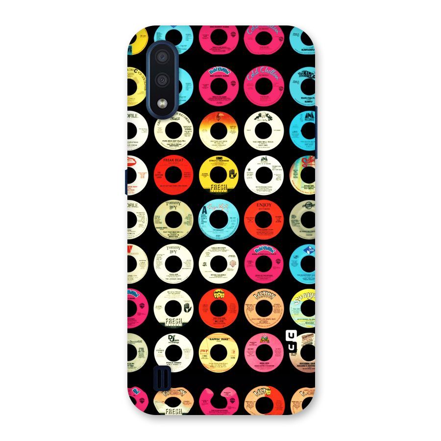 Vintage Collection CDs Back Case for Galaxy M01