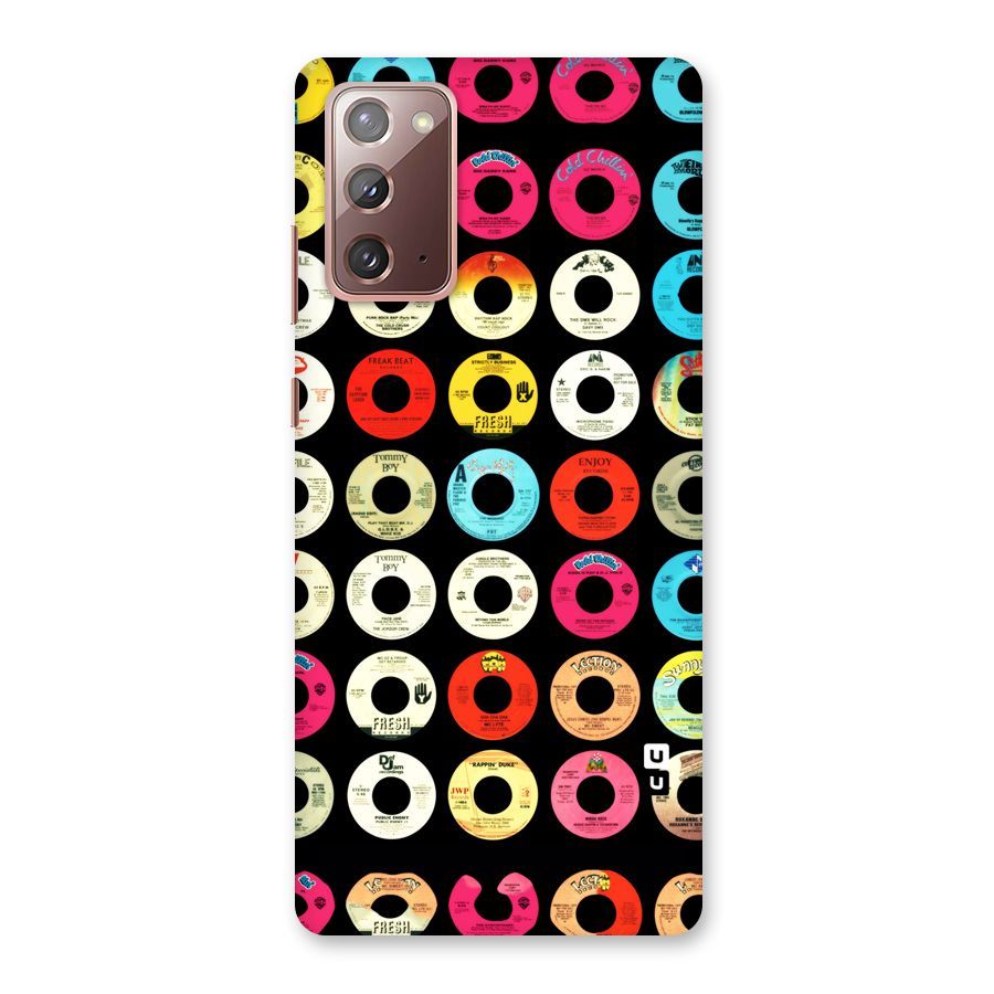 Vintage Collection CDs Back Case for Galaxy Note 20