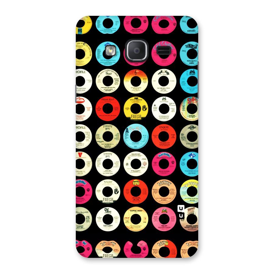 Vintage Collection CDs Back Case for Galaxy On7 2015