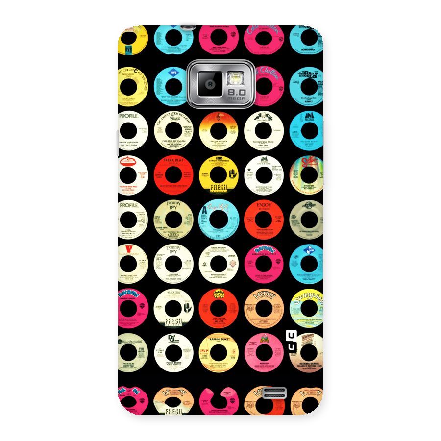 Vintage Collection CDs Back Case for Galaxy S2