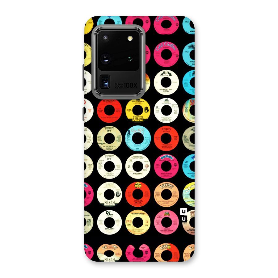 Vintage Collection CDs Back Case for Galaxy S20 Ultra