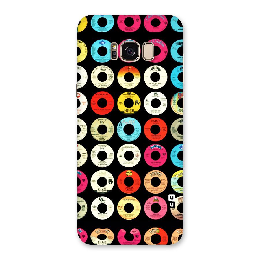 Vintage Collection CDs Back Case for Galaxy S8 Plus