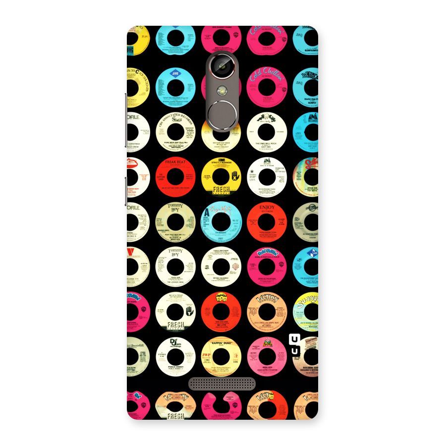 Vintage Collection CDs Back Case for Gionee S6s