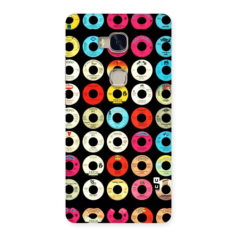 Vintage Collection CDs Back Case for Huawei Honor 5X