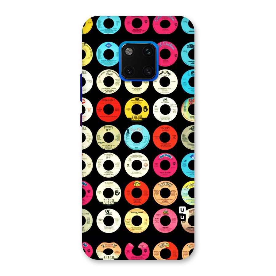 Vintage Collection CDs Back Case for Huawei Mate 20 Pro