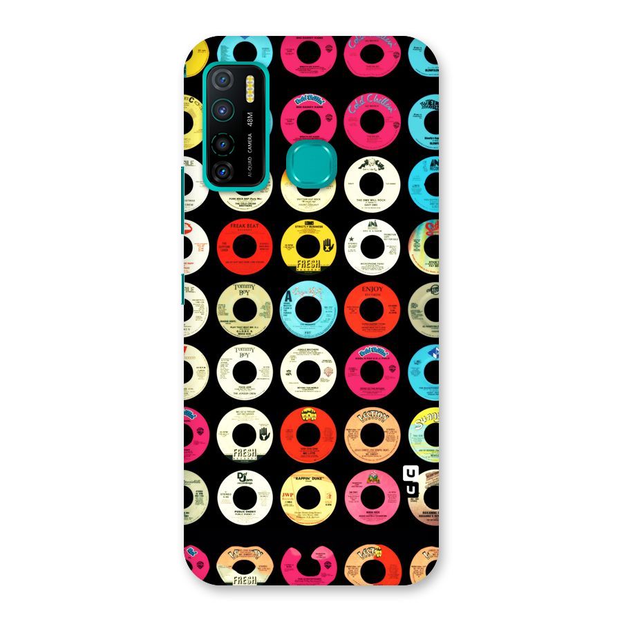 Vintage Collection CDs Back Case for Infinix Hot 9 Pro