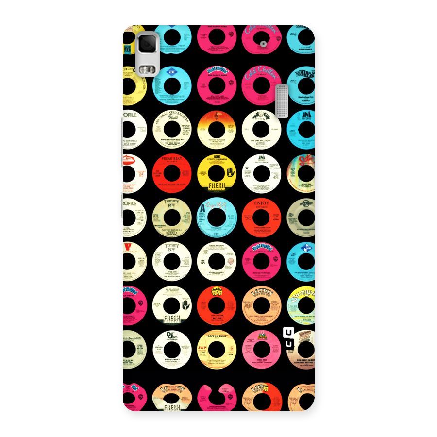 Vintage Collection CDs Back Case for Lenovo A7000