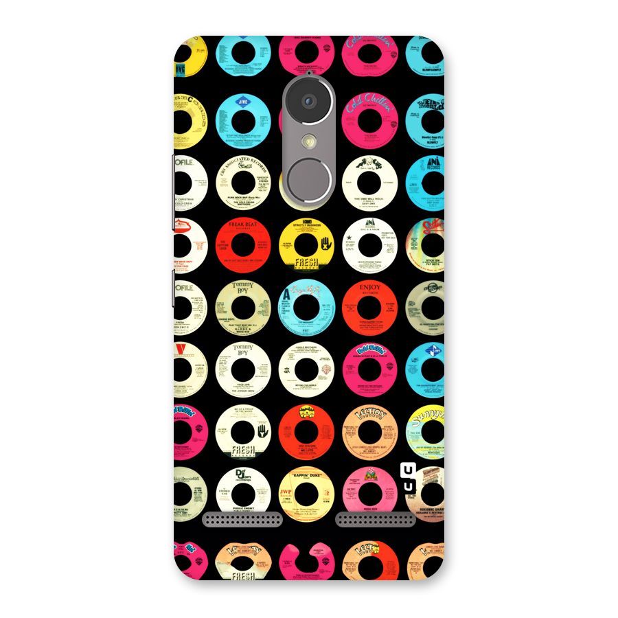 Vintage Collection CDs Back Case for Lenovo K6