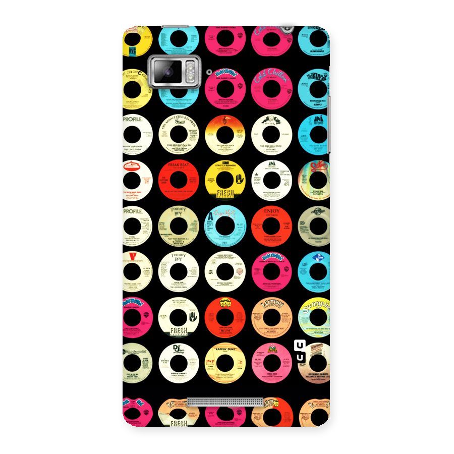 Vintage Collection CDs Back Case for Lenovo Vibe Z K910