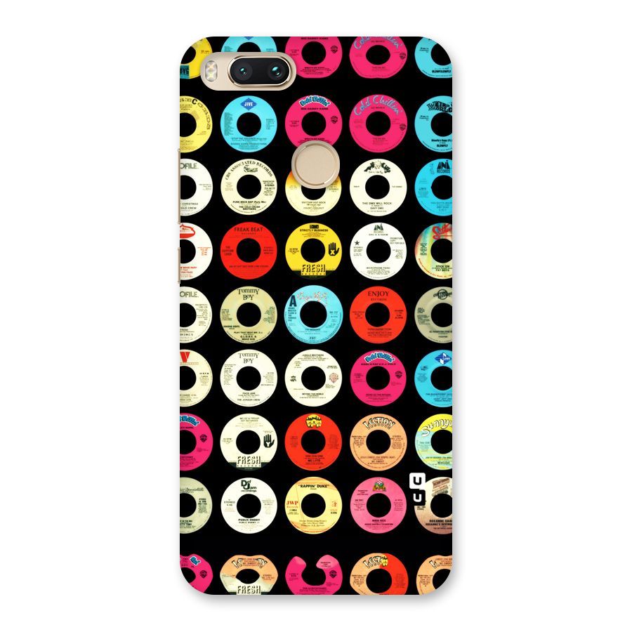 Vintage Collection CDs Back Case for Mi A1