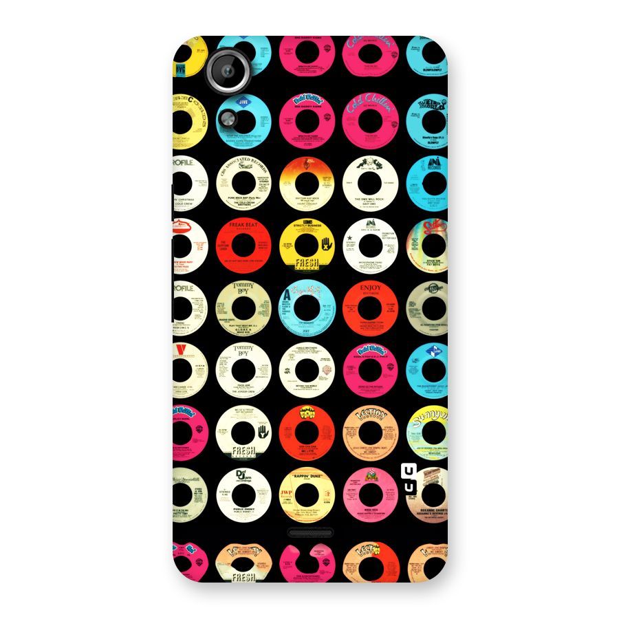 Vintage Collection CDs Back Case for Micromax Canvas Selfie Lens Q345