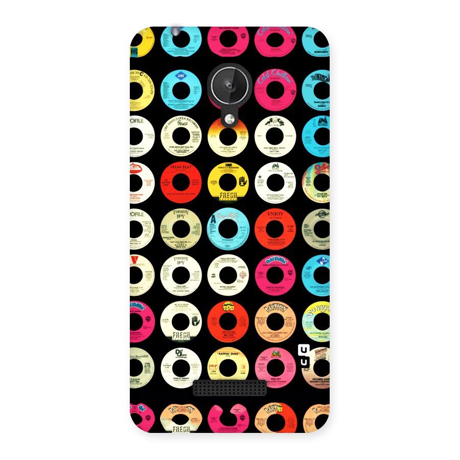 Vintage Collection CDs Back Case for Micromax Canvas Spark Q380
