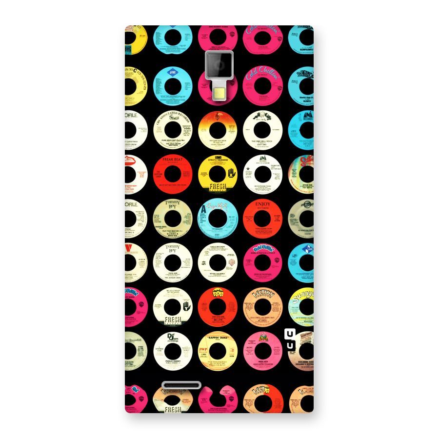 Vintage Collection CDs Back Case for Micromax Canvas Xpress A99