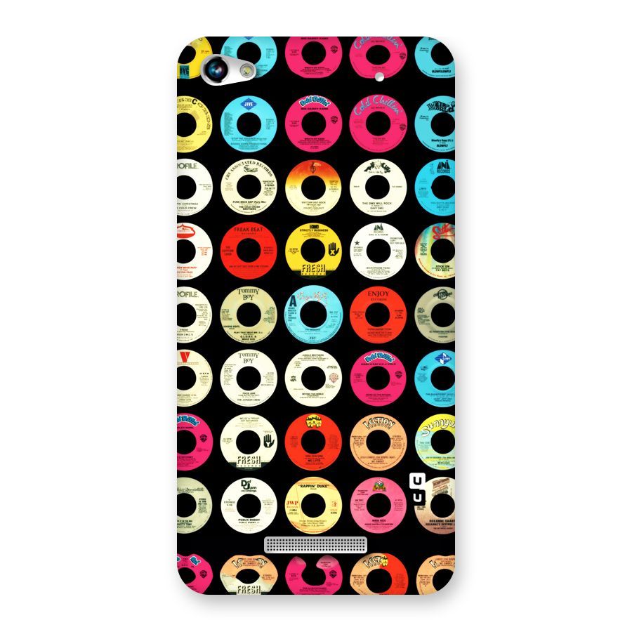 Vintage Collection CDs Back Case for Micromax Hue 2