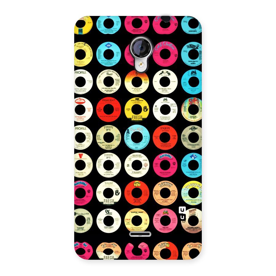 Vintage Collection CDs Back Case for Micromax Unite 2 A106