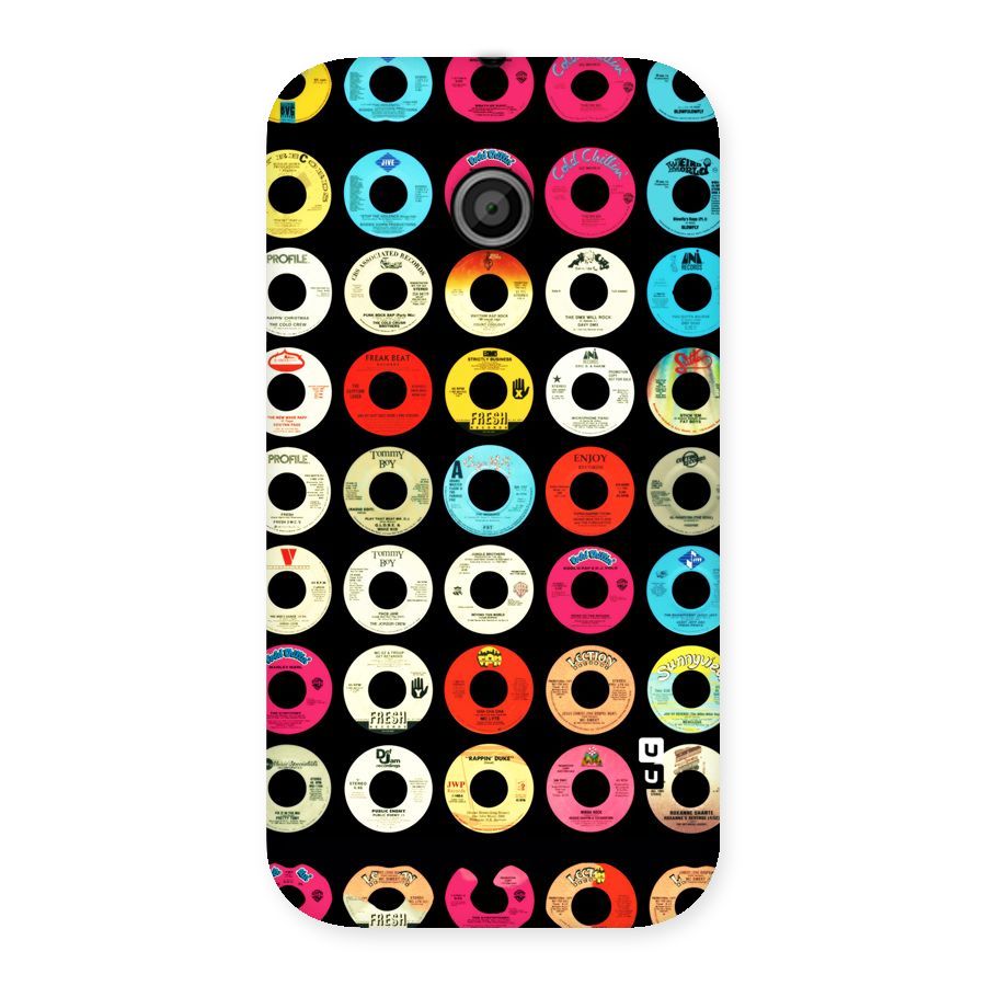 Vintage Collection CDs Back Case for Moto E