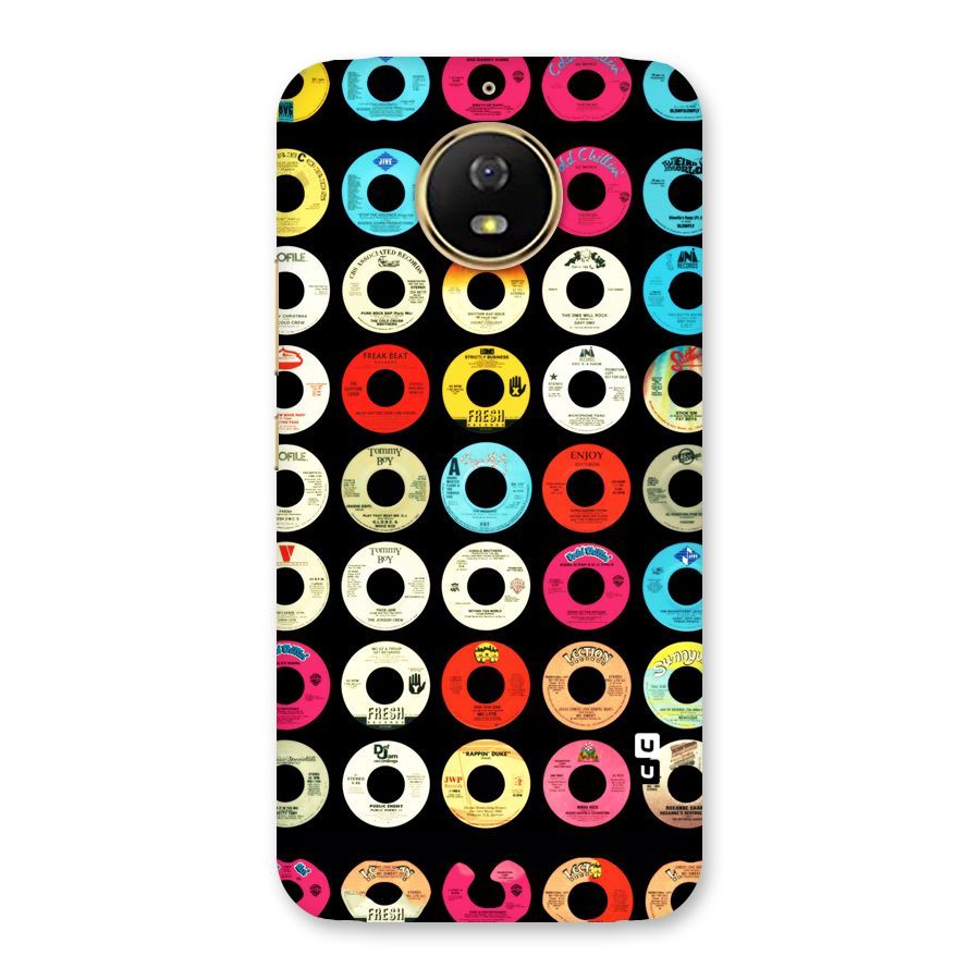 Vintage Collection CDs Back Case for Moto G5s