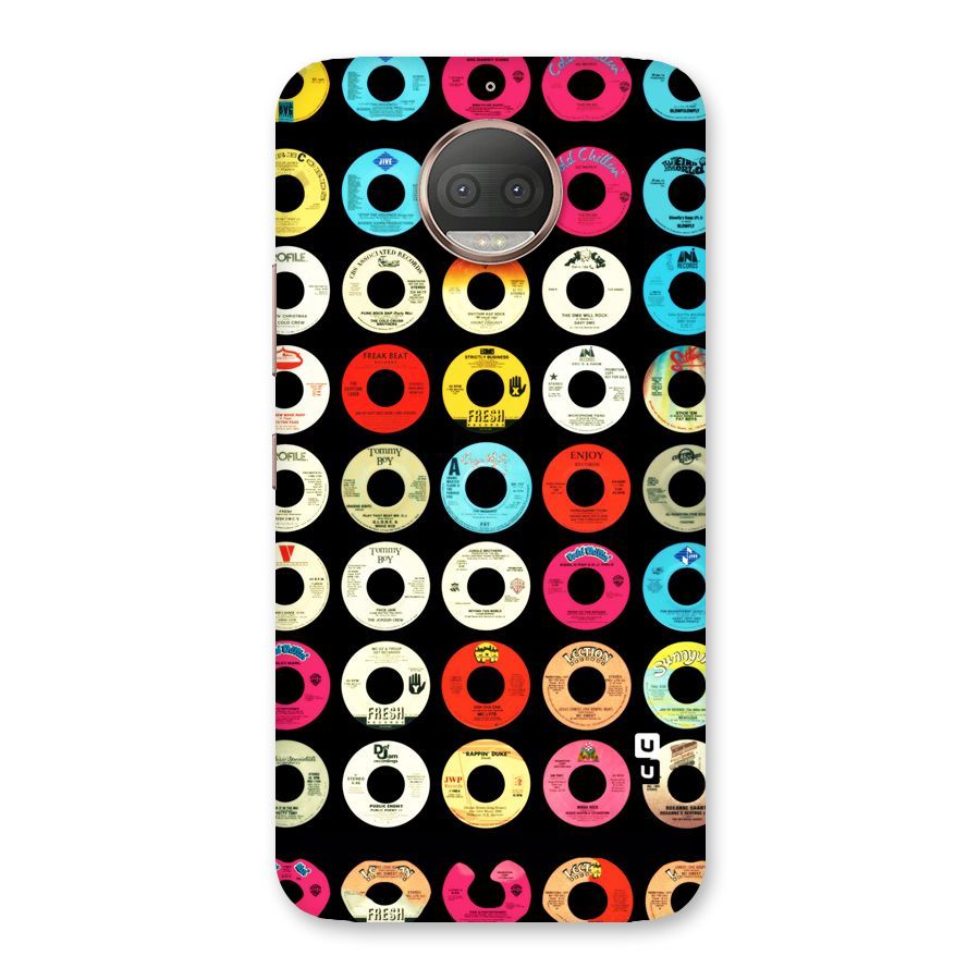 Vintage Collection CDs Back Case for Moto G5s Plus