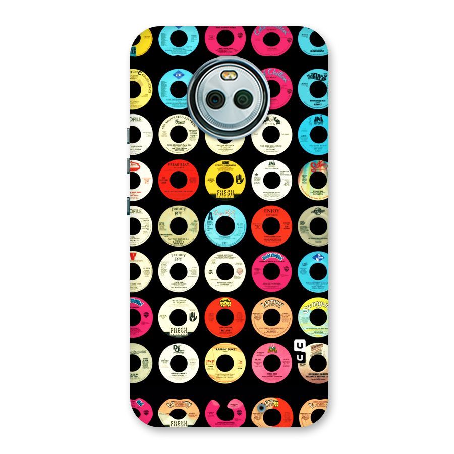 Vintage Collection CDs Back Case for Moto X4