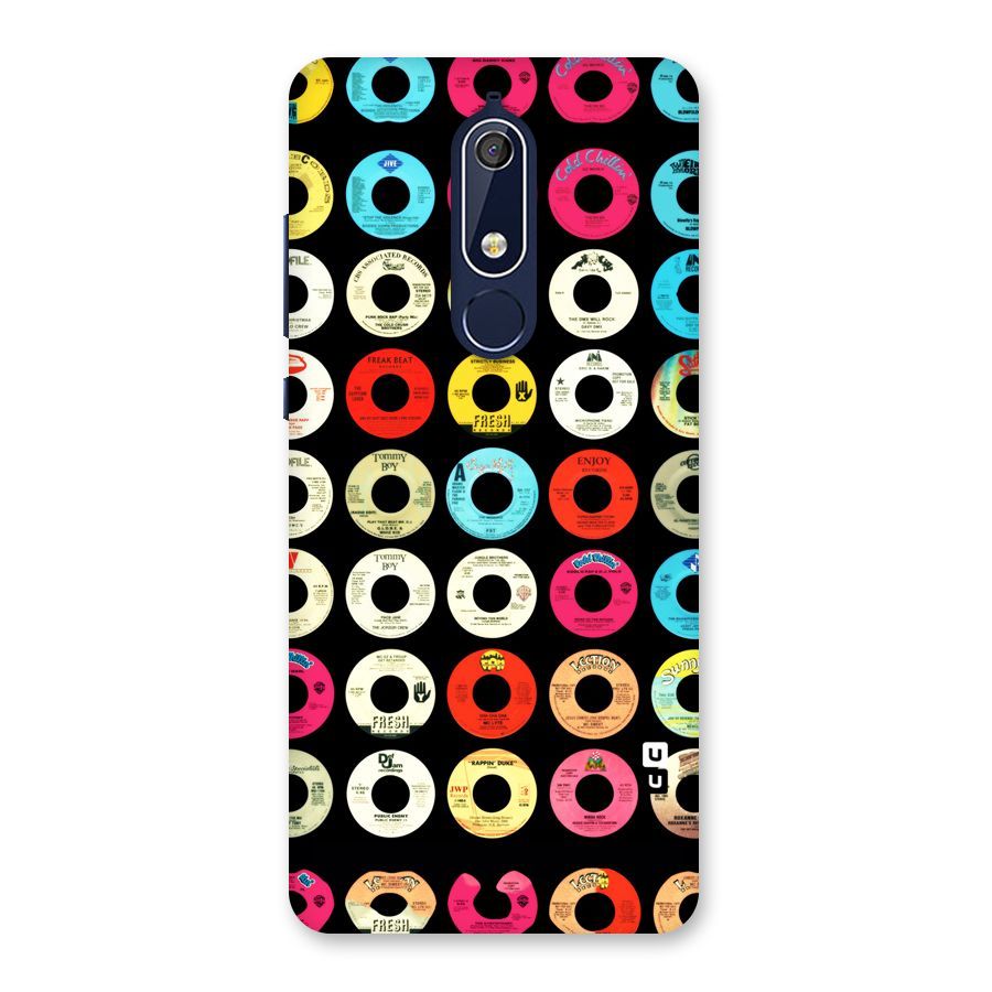 Vintage Collection CDs Back Case for Nokia 5.1