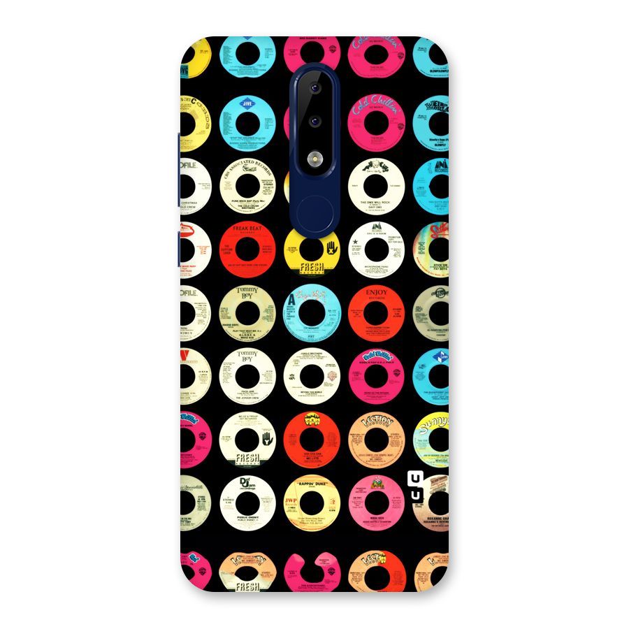 Vintage Collection CDs Back Case for Nokia 5.1 Plus