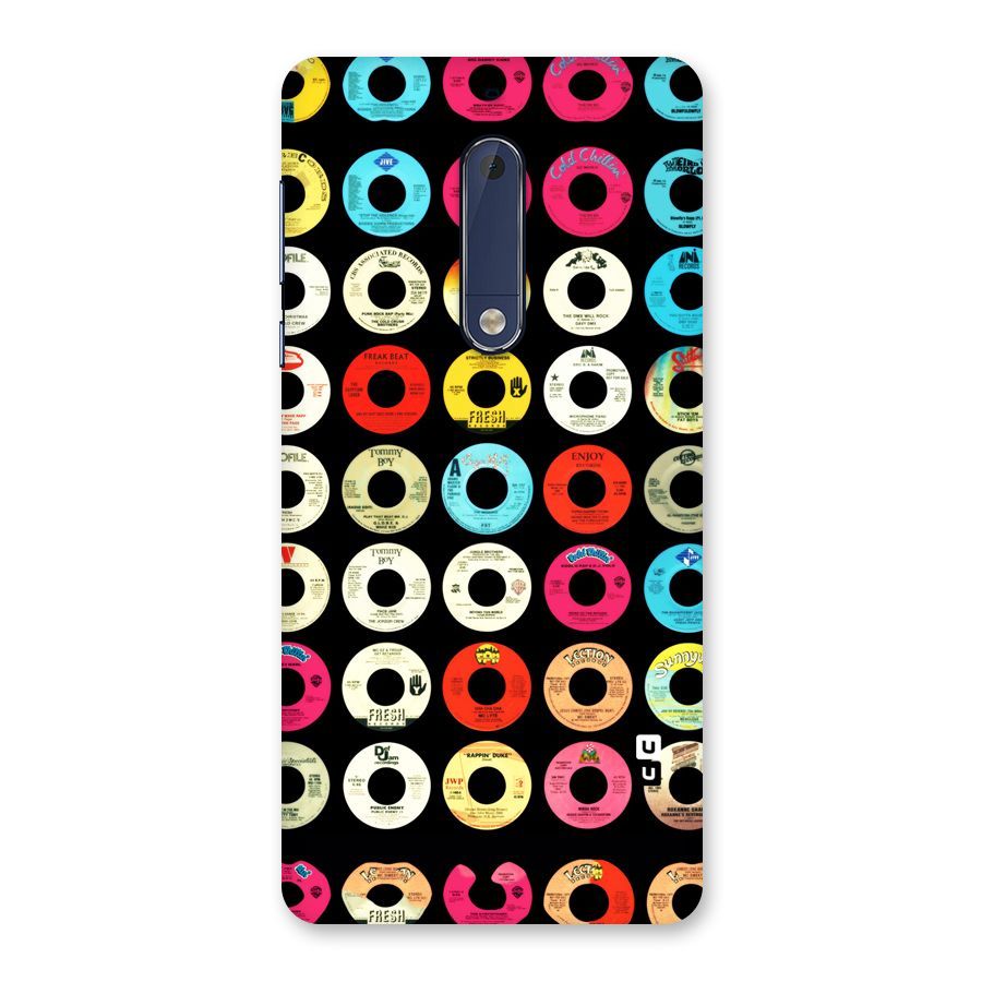 Vintage Collection CDs Back Case for Nokia 5