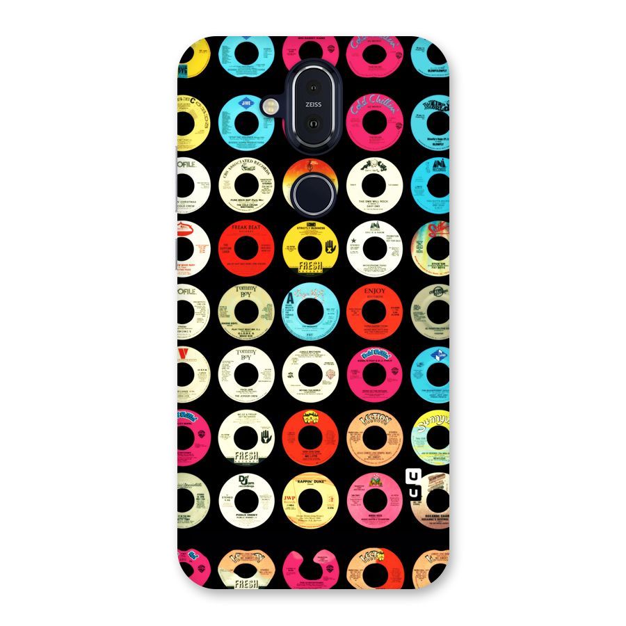Vintage Collection CDs Back Case for Nokia 8.1