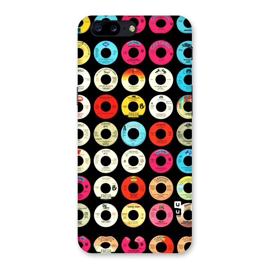 Vintage Collection CDs Back Case for OnePlus 5