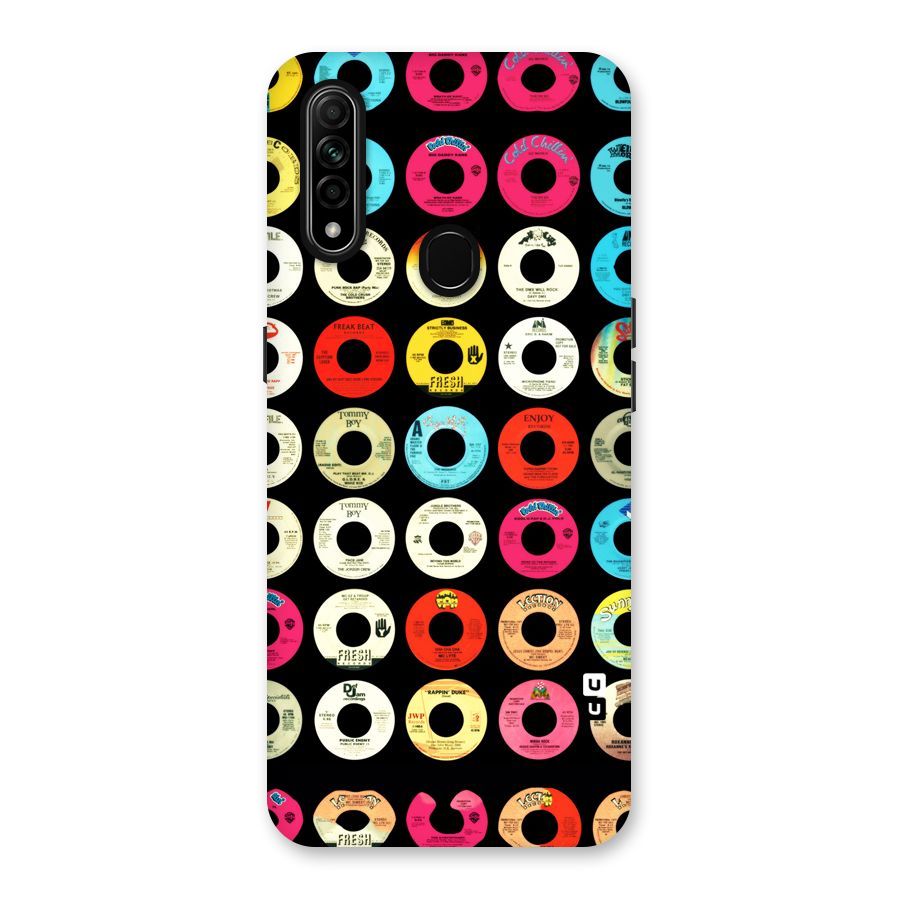 Vintage Collection CDs Back Case for Oppo A31