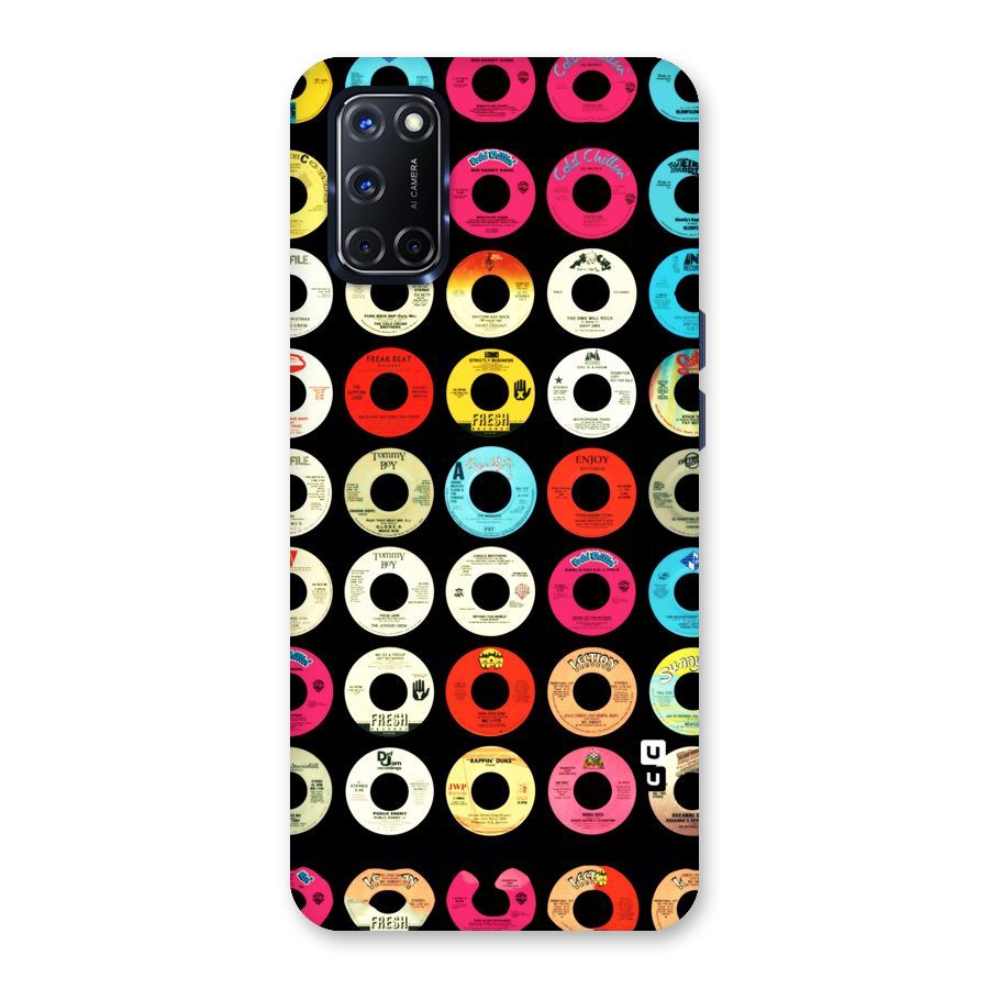 Vintage Collection CDs Back Case for Oppo A52