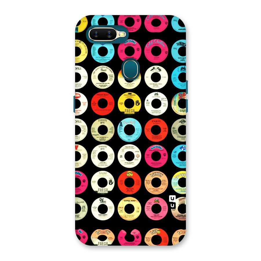 Vintage Collection CDs Back Case for Oppo A7