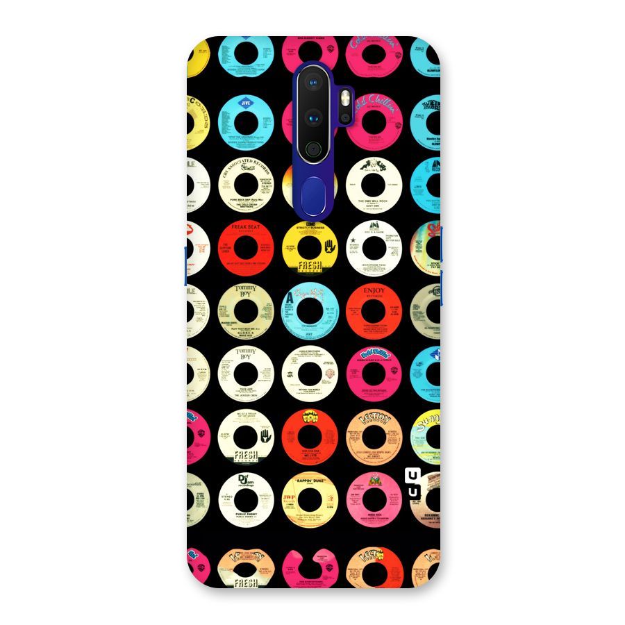 Vintage Collection CDs Back Case for Oppo A9 (2020)