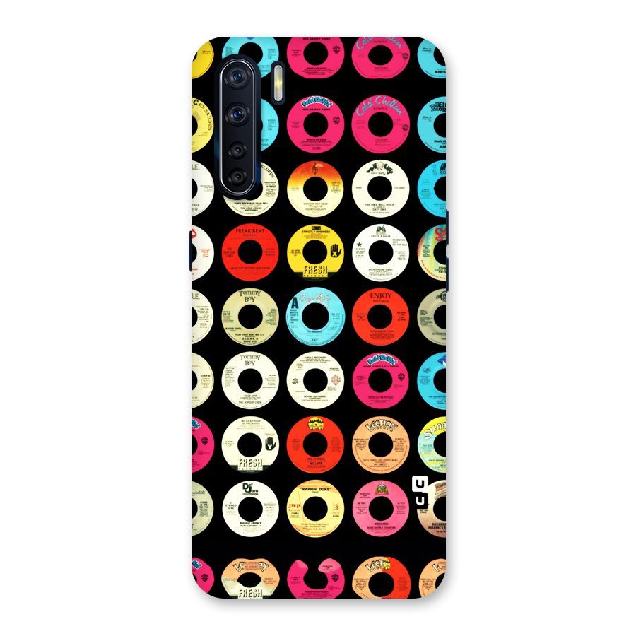 Vintage Collection CDs Back Case for Oppo F15